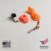 American Classic Brass Whistle | Lanyard & T-Tip Case of 32
