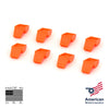 Personal Safety Whistle Orange Safe-T-Tip 8 Pack