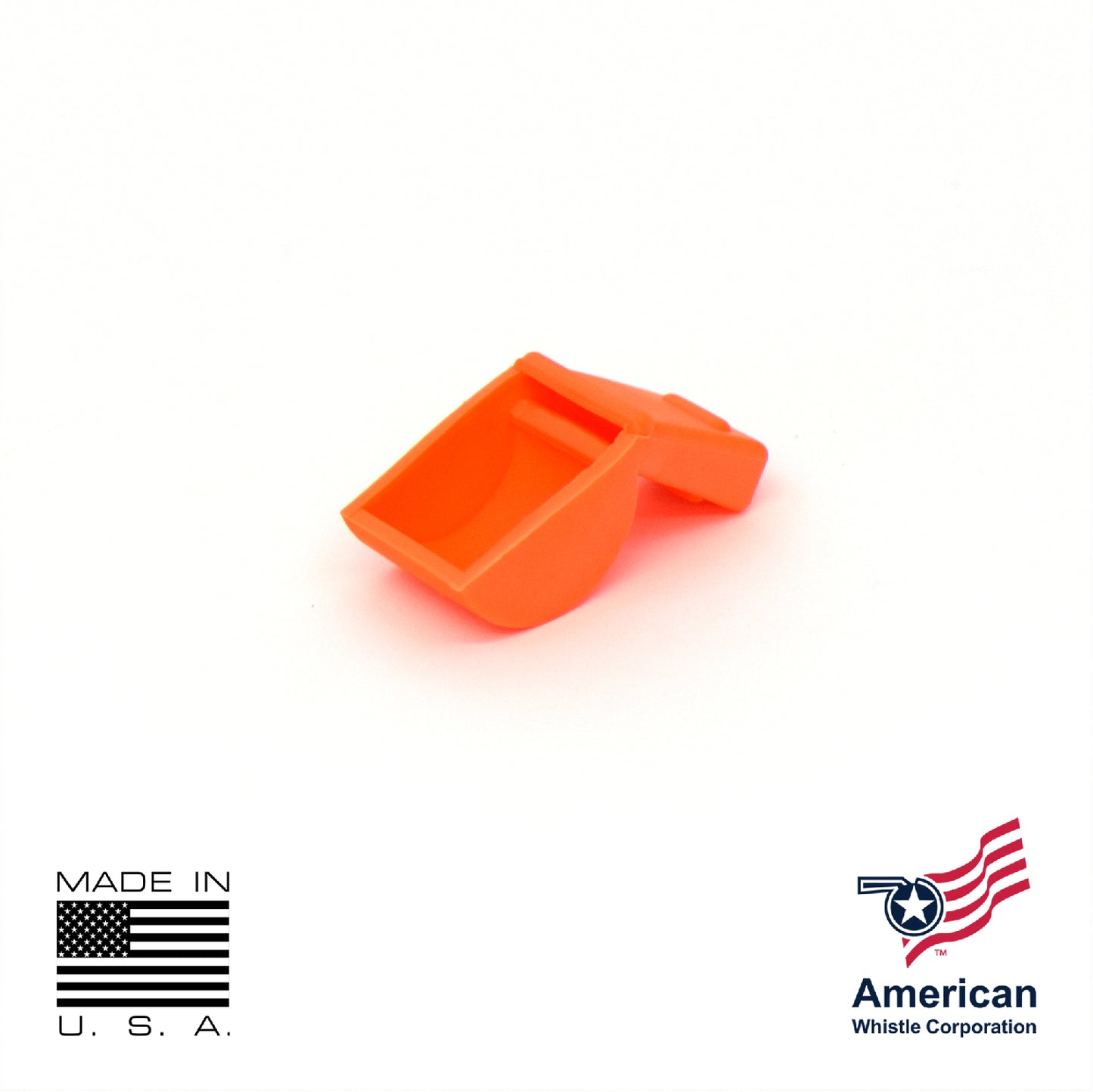American Defender Personal Safety Whistle Orange Family Pack