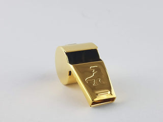 Classic Icon Collection Brass Whistle w/ Gold Plated Finish